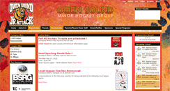 Desktop Screenshot of owensoundminorhockey.com
